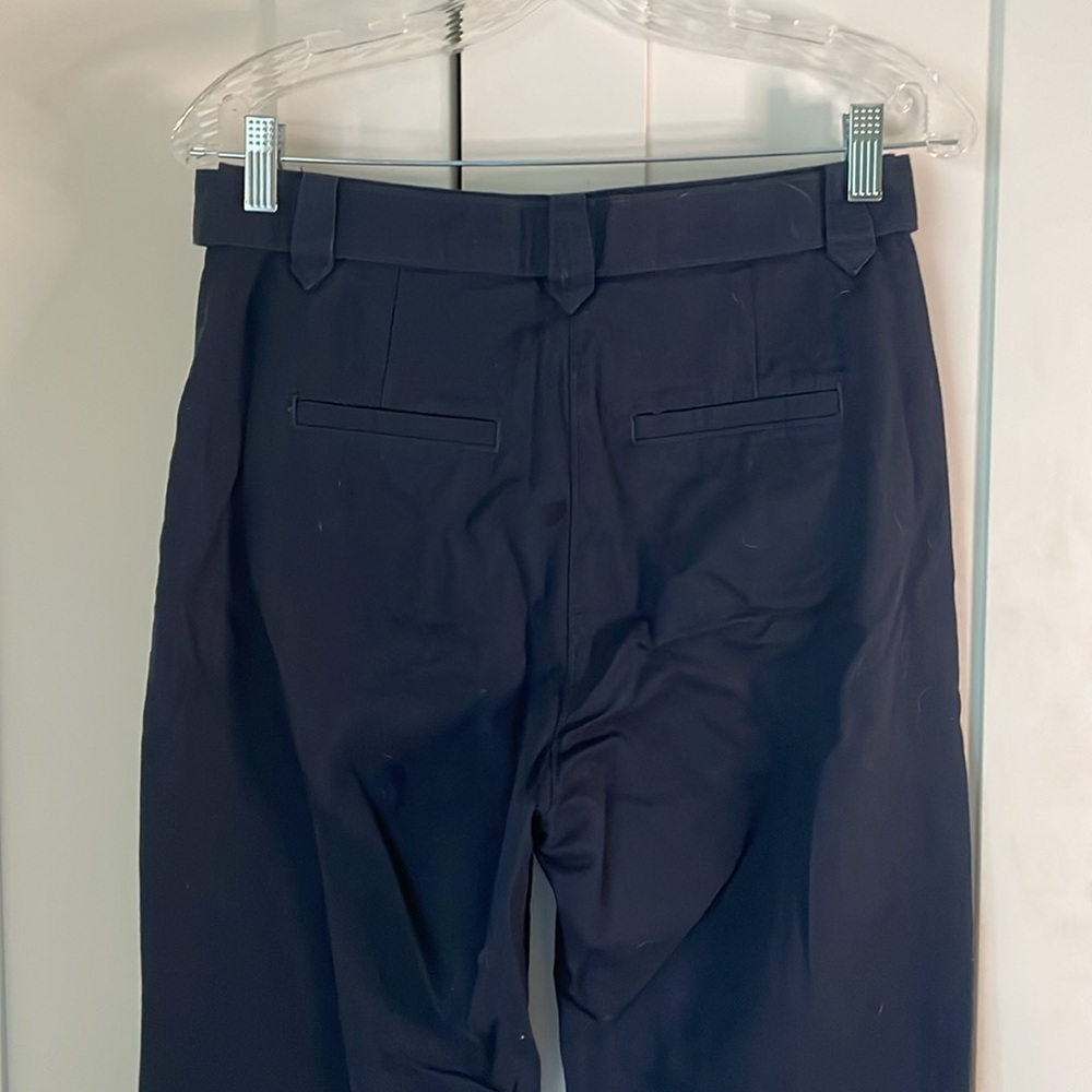 NWT‎ ASOS Navy Flare Pants - Size 6 - Picture 6 of 8